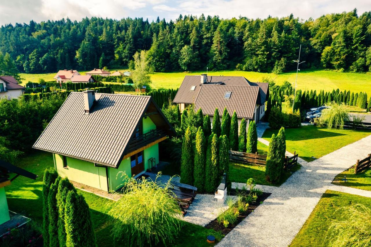 Caloroczne Domki W Bieszczadach "The Willows" Laczki Exterior foto