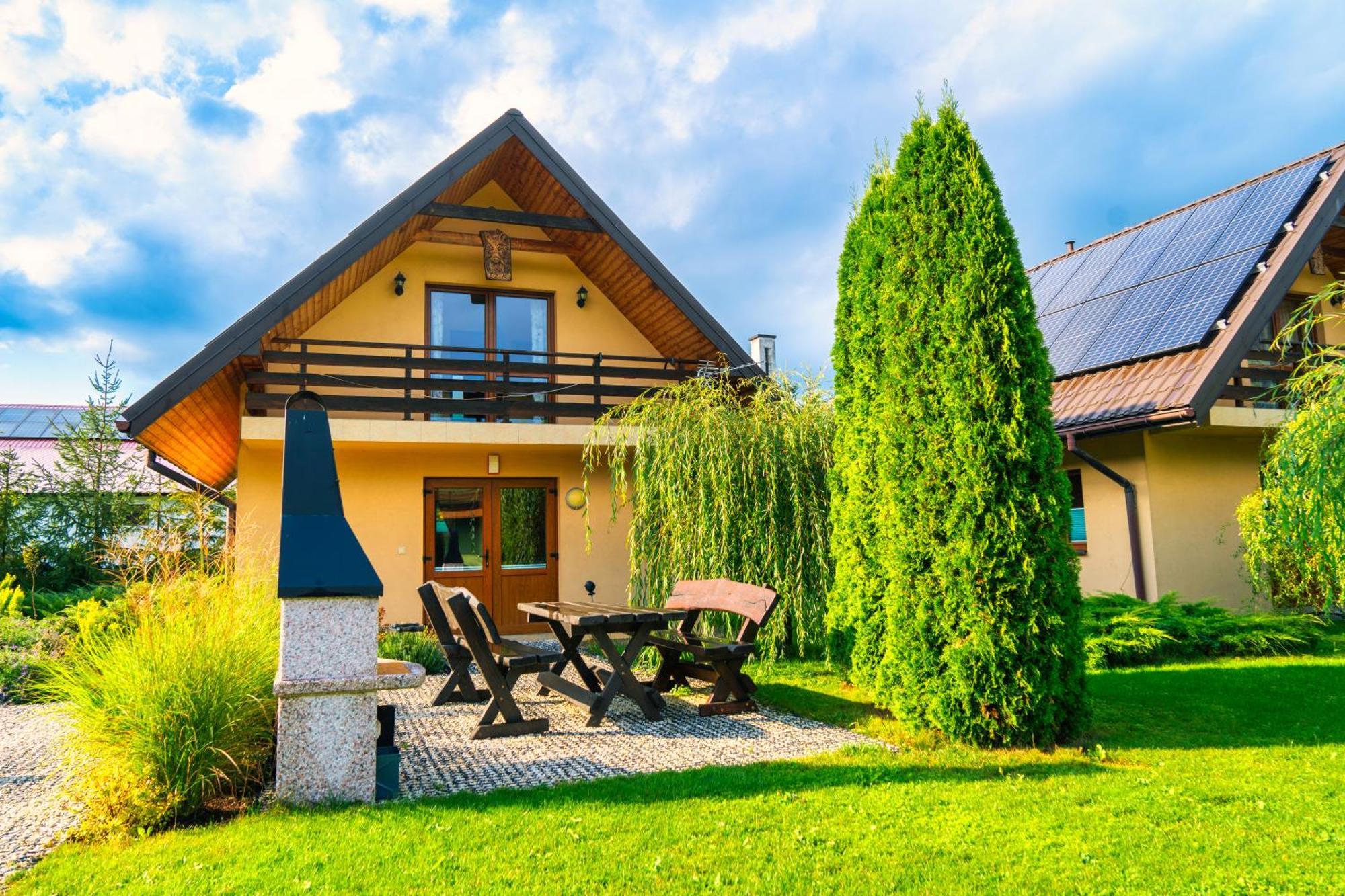 Caloroczne Domki W Bieszczadach "The Willows" Laczki Exterior foto