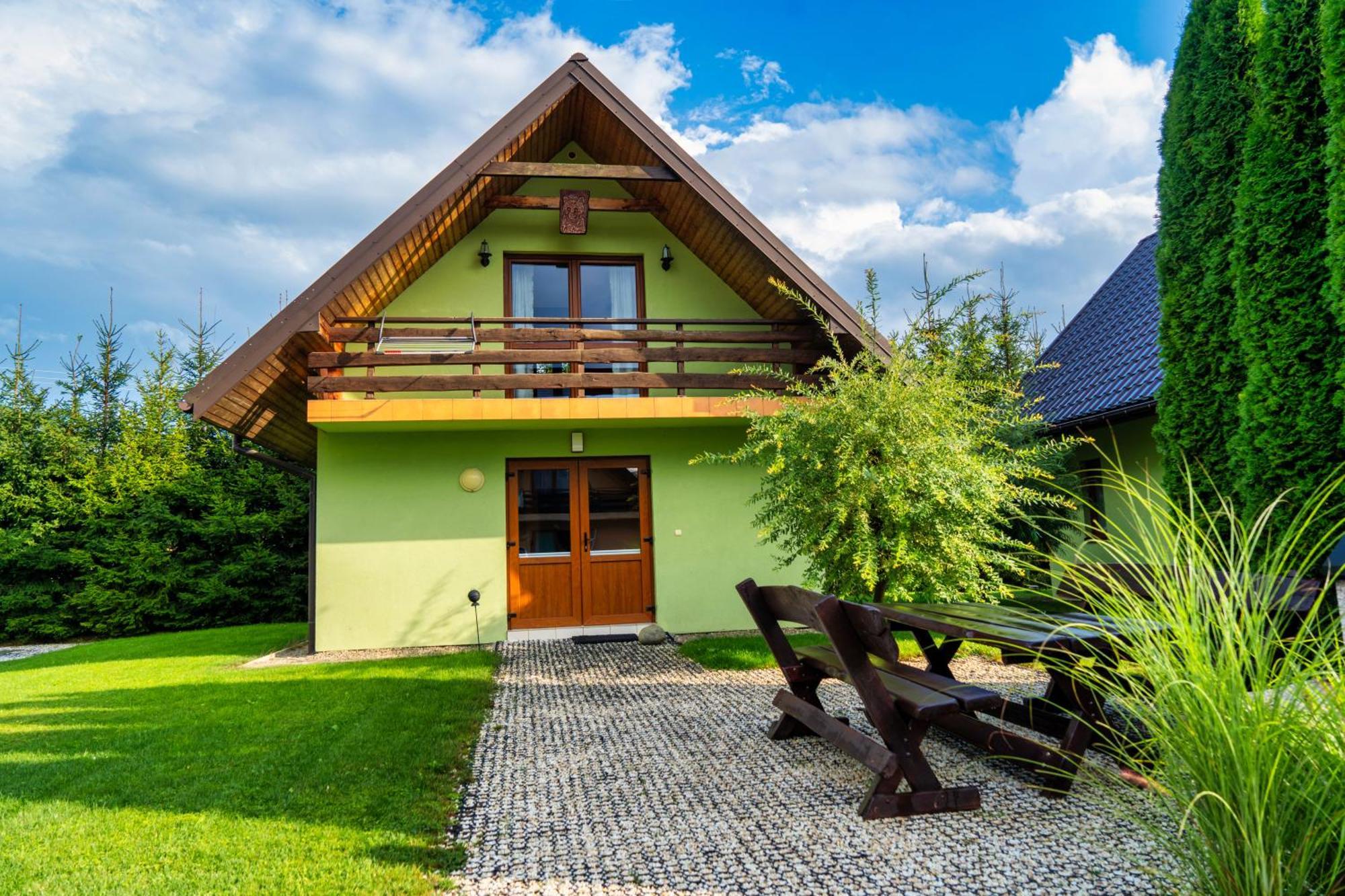 Caloroczne Domki W Bieszczadach "The Willows" Laczki Exterior foto