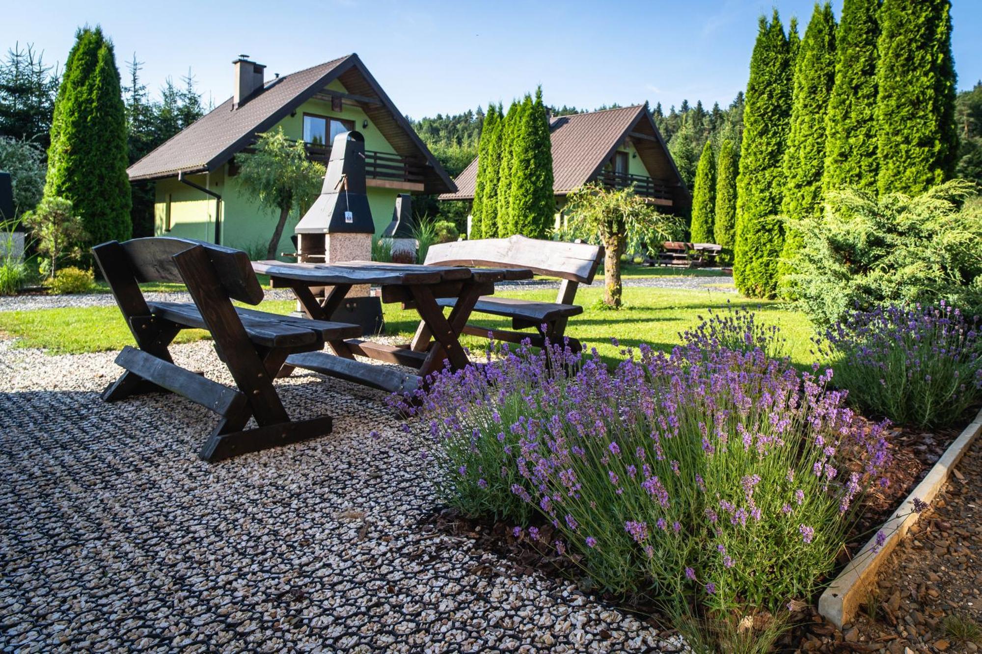 Caloroczne Domki W Bieszczadach "The Willows" Laczki Exterior foto